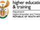 Department of Higher Education and Training : Receptionist