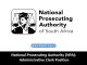 National Prosecuting Authority (NPA): Administrative Clerk Position