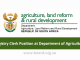 Registry Clerk Position at Department of Agriculture