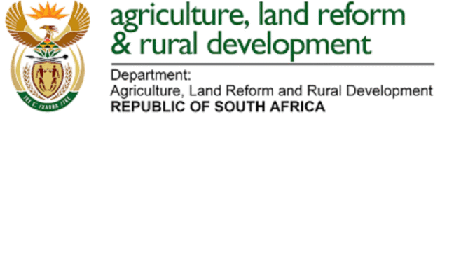 Department of Agriculture Land Reform and Rural Development Statistical Assistant Department of Agriculture, Sports and Rural Development: Statistical Assistant