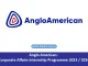 Anglo American: Corporate Affairs Internship Programme 2023 / 2024
