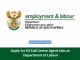 Apply for X3 Call Centre Agent Jobs at Department of Labour