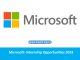 Microsoft: Internship Opportunities 2023