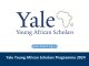 Yale Young African Scholars Programme 2024