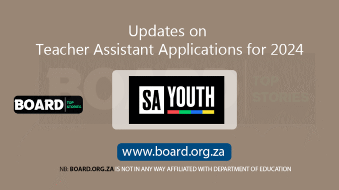 Updates on Teacher Assistant Applications for 2024 Updates on Teacher Assistant Applications for 2024