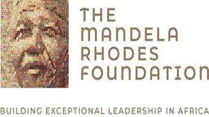 Mandela Rhodes Foundation Scholarship Bursaries 2025 Mandela Rhodes Foundation Scholarship Bursaries 2025
