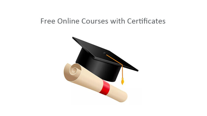 Free Online Courses with Certificates Free Online Courses with Certificates