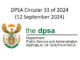DPSA Circular 33 of 2024 (12 September 2024)