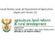 General Worker posts at Department of Agriculture (Apply with Grade 12)