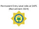 Permanent Entry Level Jobs at SAPS (Recruitment 2024)
