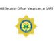 X43 Security Officer Vacancies at SAPS