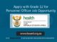 Apply with Grade 12 for Personnel Officer Job Opportunity