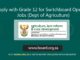 Apply with Grade 12 for Switchboard Operator Jobs (Dept of Agriculture)
