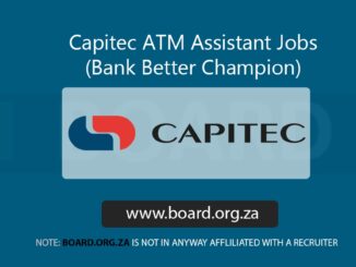 Capitec ATM Assistant Jobs (Bank Better Champion)