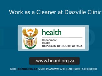 Work as a Cleaner at Diazville Clinic