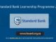 Standard Bank Learnership Programme 2025