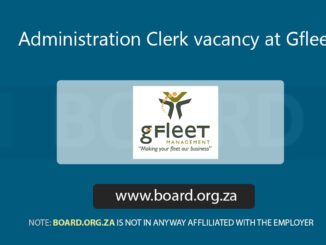 Administration Clerk vacancy at Gfleet