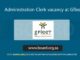 Administration Clerk vacancy at Gfleet