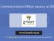 Apply for Communications Officer vacancy at Gfleet