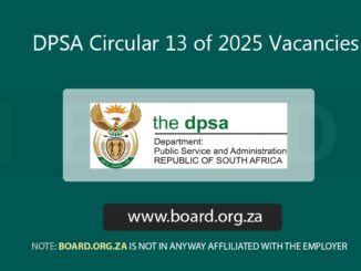 DPSA Circular 13 of 2025 Vacancies: What you need to know