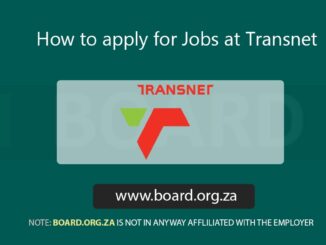 How to apply for Jobs at Transnet
