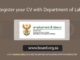 Jobseeker Register your CV with Department of Labour