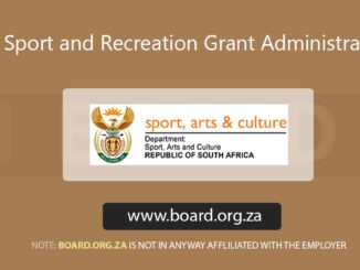 Sport and Recreation Grant Administrator Vacancies
