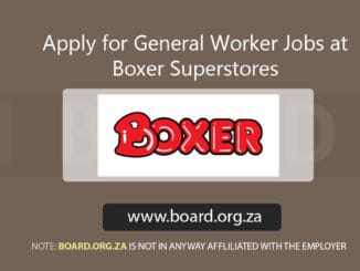 Apply for General Worker Jobs at Boxer Superstores