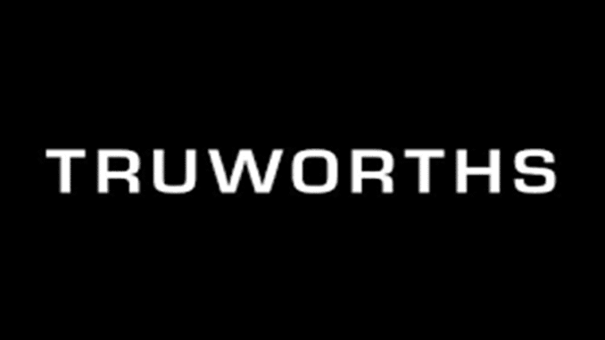 In 1917, The Alliance Trading Company was established, later changing its name to Truworths Fashion House, and then Truworths Ltd in 1940.[1] By the 1950s, the retailer had expanded to over 80 stores. Credit accounts for customers began being offered in 1955, and sales reached R1 million in 1959.[1] By the late 1970s, Truworths had a total of 280 stores across South Africa