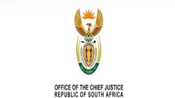 Security Officer at Office of the Chief Justice Security Officer at Office of the Chief Justice