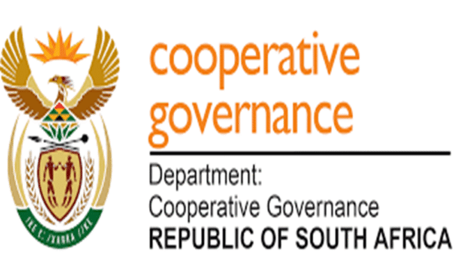 Department of Cooperative Governance Security Officer Department of Cooperative Governance Security Officer