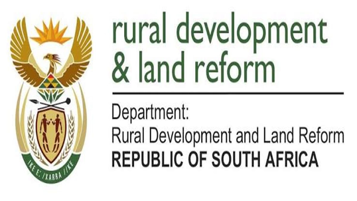Department of Land Reform and Rural Development Human Resources Clerk