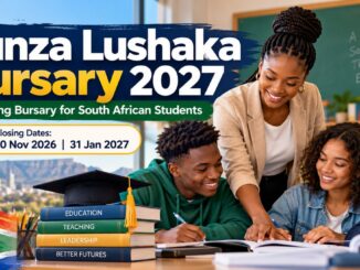 Funza Lushaka Bursary 2027: Applications Open for South African Students